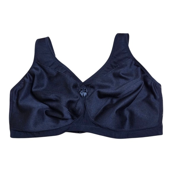Glamorise MagicLift Support‎ Bra Wireless Full Coverage Plus Size 1005 42G - Picture 1 of 15